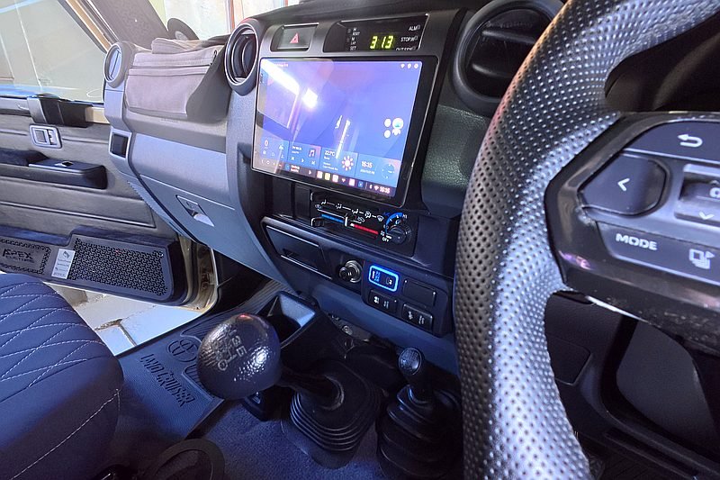 APEX head unit installed